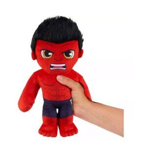 Marvel Plush Talkers Red Hulk Plush with Sound